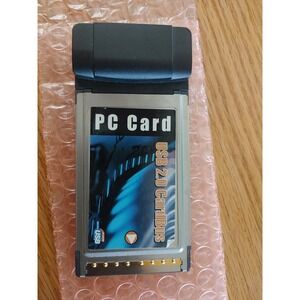 USB 2.0 CardBus PC Card‎ 2 Ports For Home Or Office Use. Hi Speed